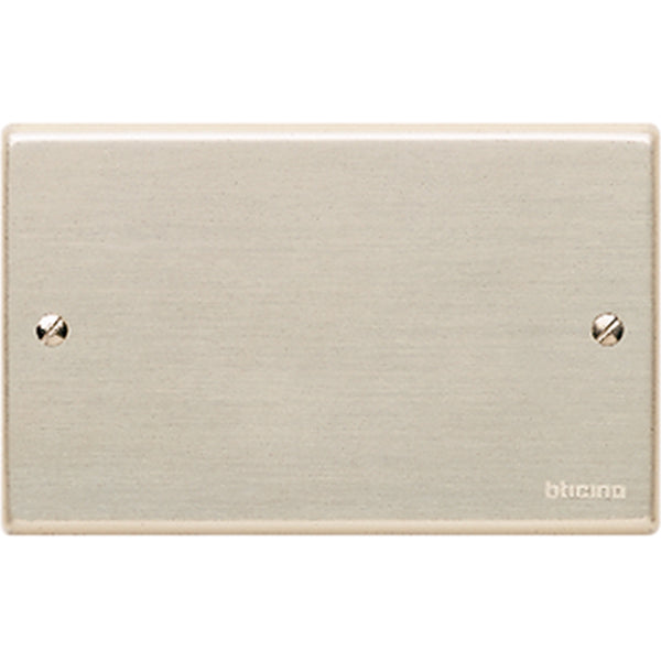 PLACA CIEGA ALUMINIO OXIDAL C/TORNILLO MAGIC 998 BTICINO