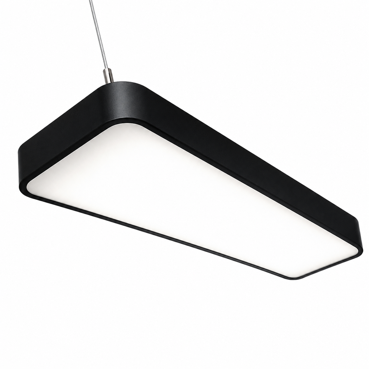 COLGANTE LINEAL NEGRO 48W 120CM