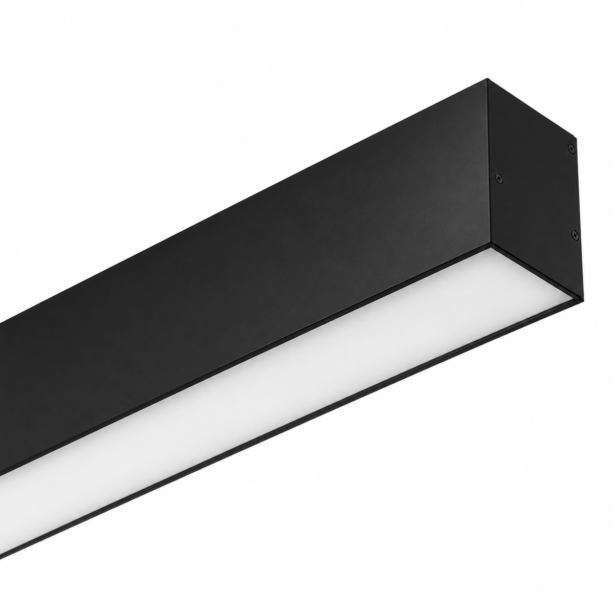 COLGANTE LINEAL NEGRO 40W 120CM