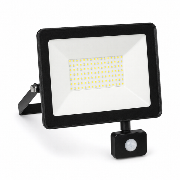 PROYECTOR POLUX LED 100W C/SENSOR