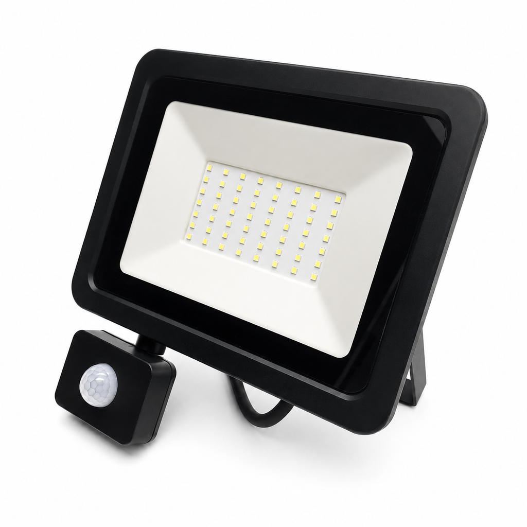 PROYECTOR POLUX LED 50W C/SENSOR
