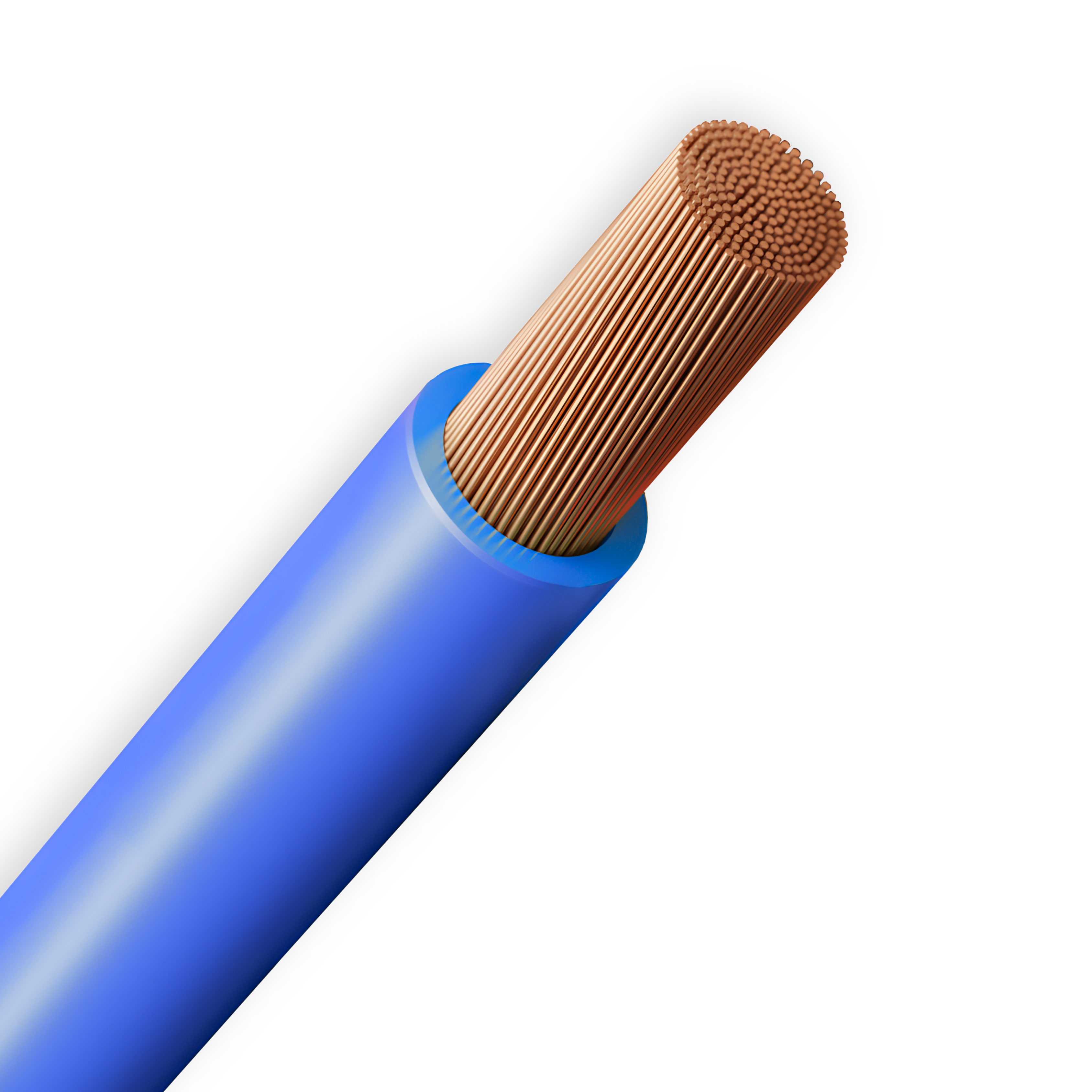 CABLE L/HALOGENOS H07Z1-K 4.0MM2 AZUL