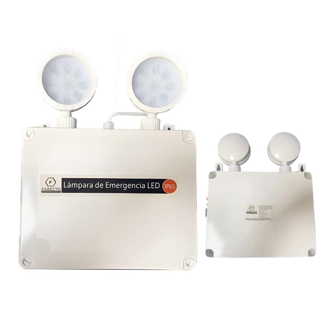 LÁMPARA DE EMERGENCIA 2X8W 1200LM
