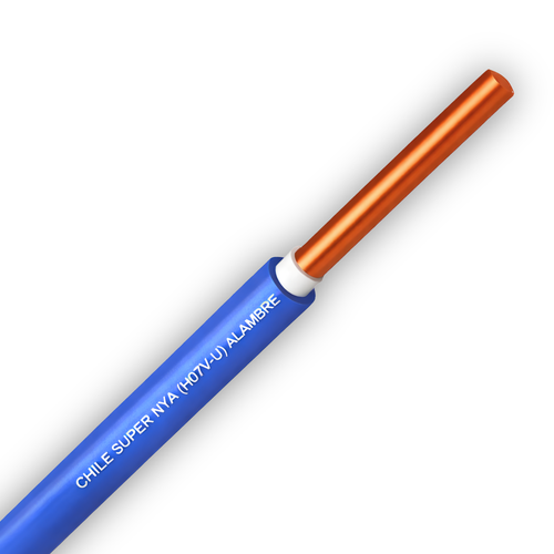 ALAMBRE NYA H07V-U 2.5MM2 AZUL