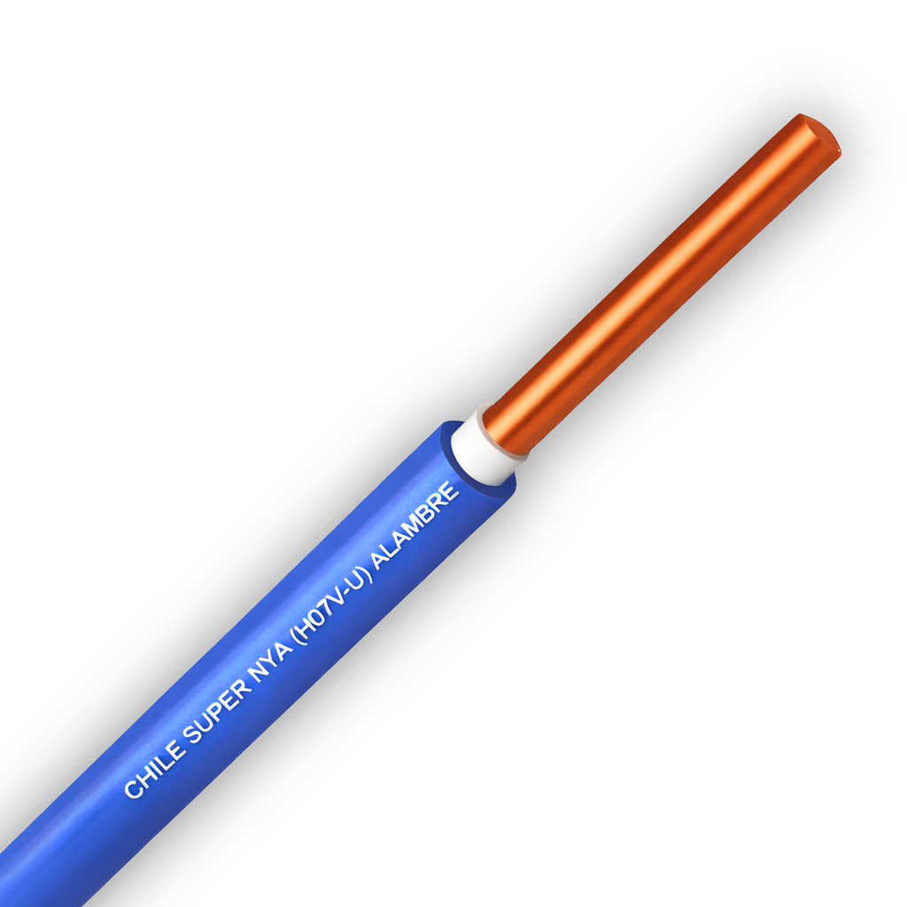 ALAMBRE NYA H07V-U 1.5MM2 AZUL