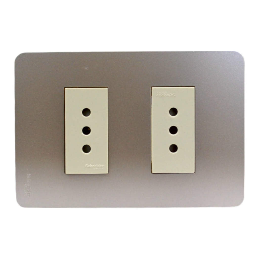 PLACA ORION ARMADA C/TOMA CORRIENTE DOBLE 10A 250V HORIZON