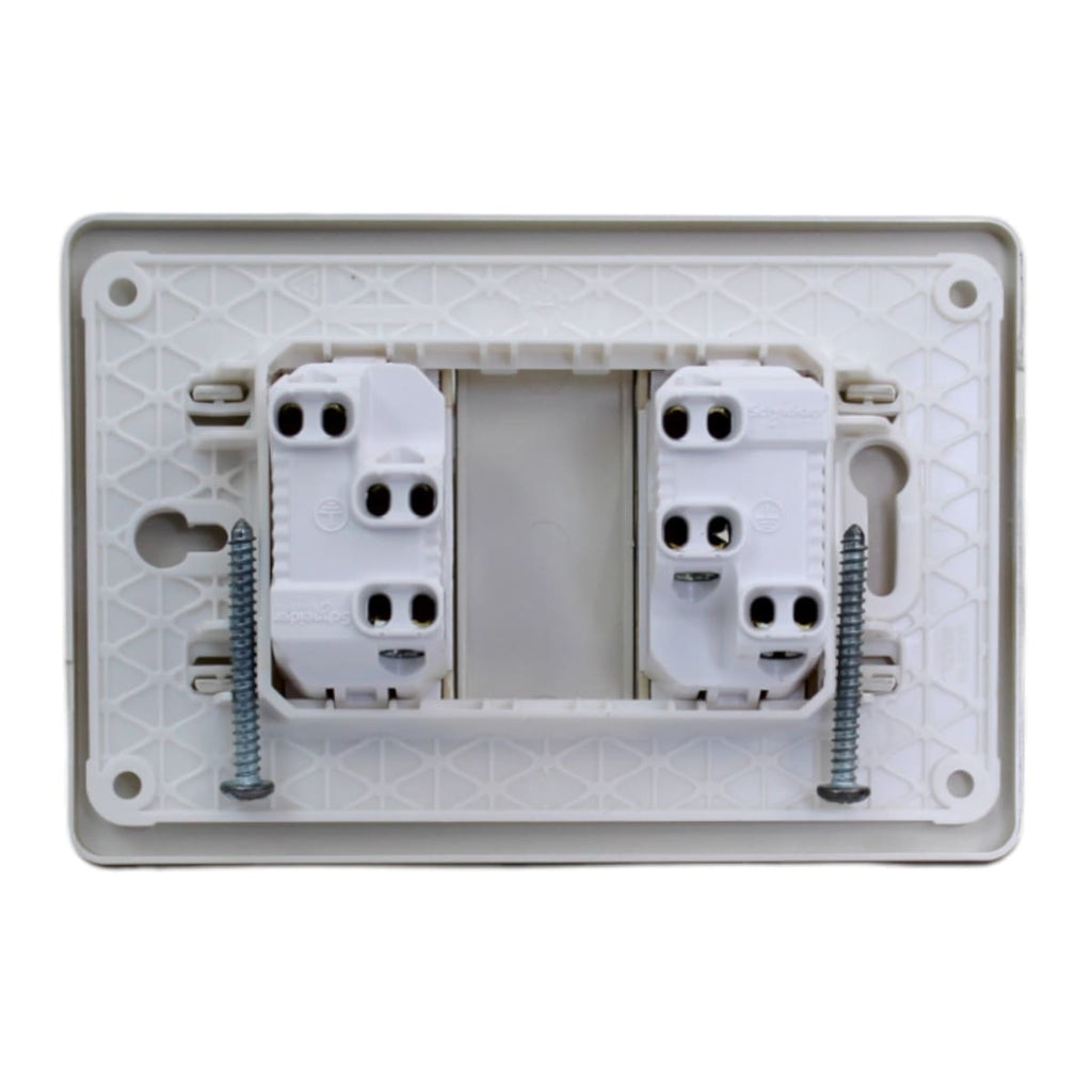 PLACA ORION ARMADA C/TOMA CORRIENTE DOBLE 10A 250V HORIZON