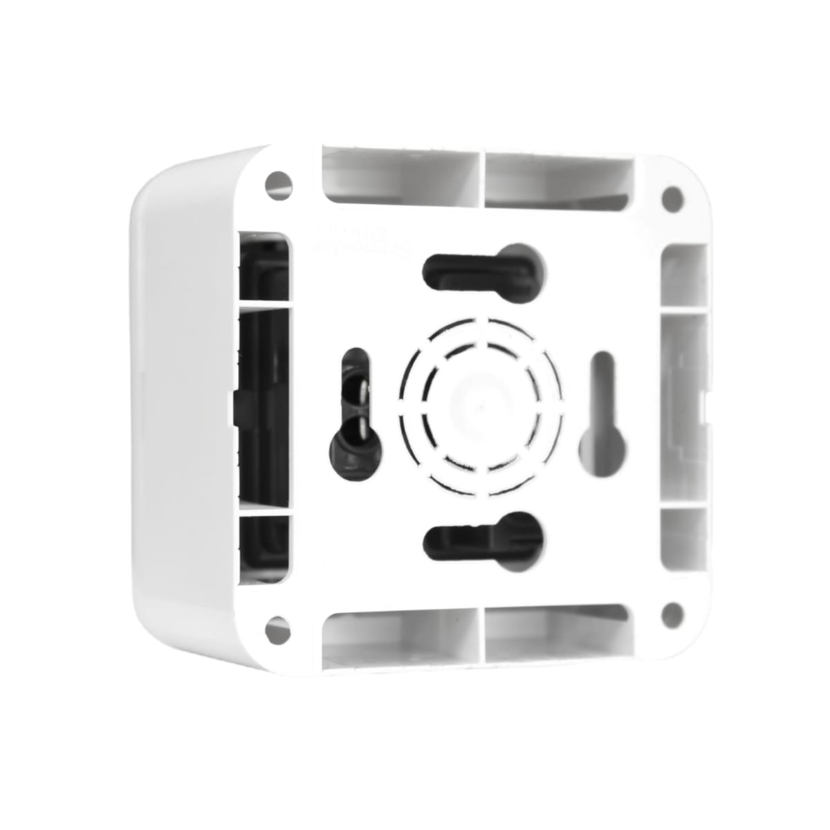 CASQUETE GENESIS ARMADO C/TOMA CORRIENTE DOBLE 10A 250V BLANCO