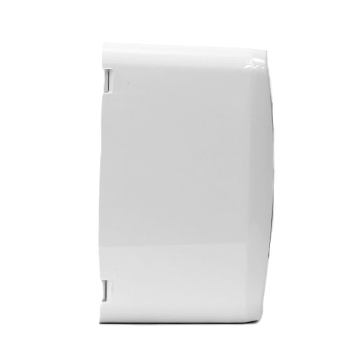CASQUETE MILUZ ARMADO C/TOMA CORRIENTE DOBLE 10A 250V BLANCO