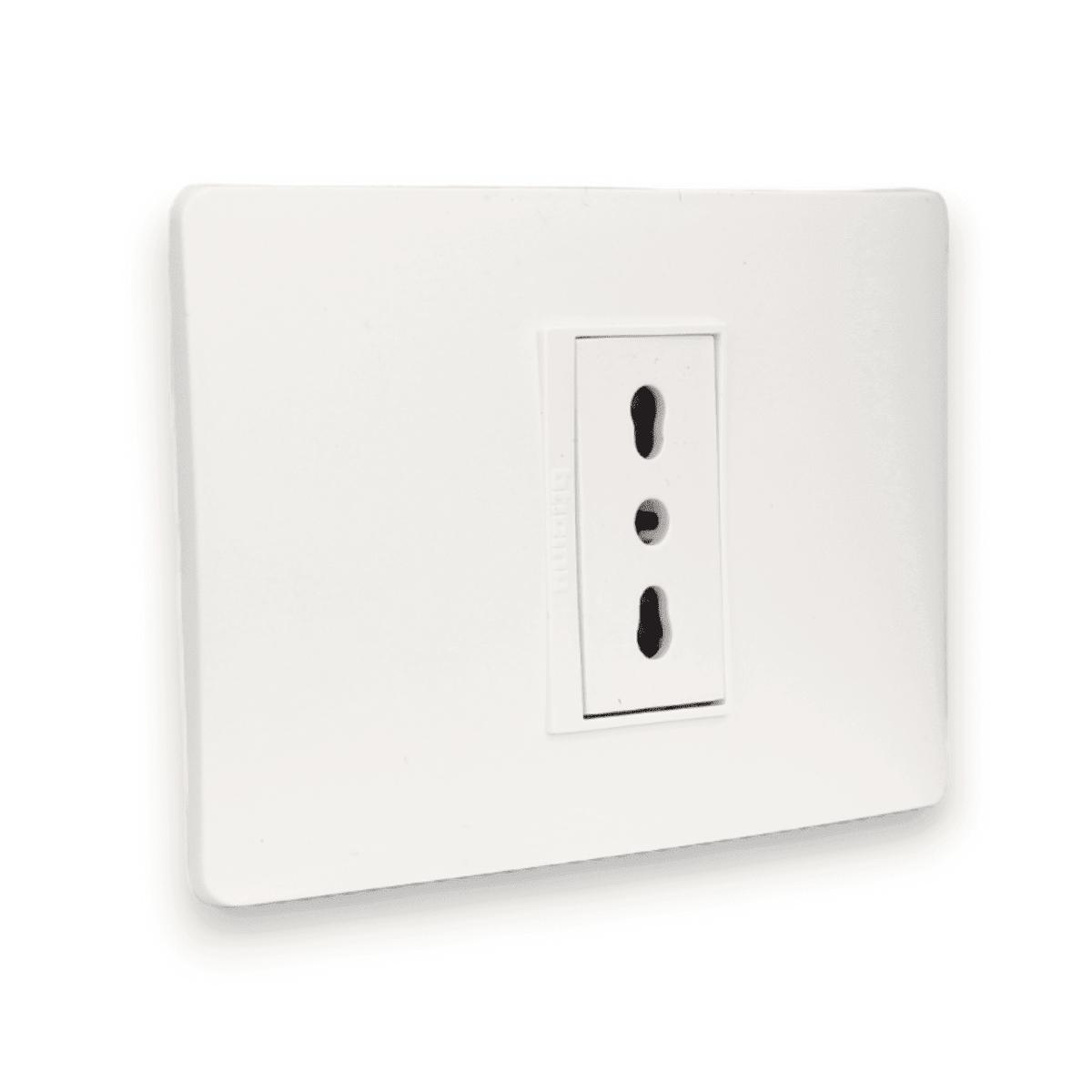 TOMA CORRIENTE SIMPLE 2P+T 10/16A 250V BLANCO ARMADA LÚZICA